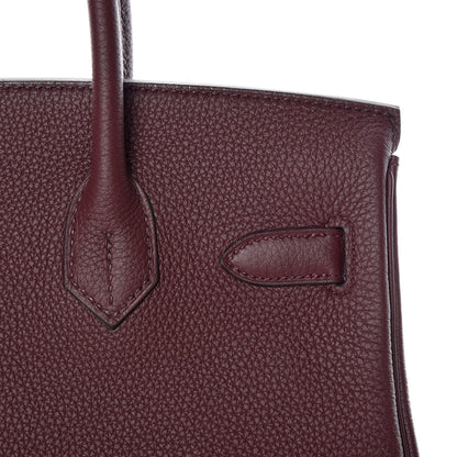 Hermes Togo Birkin 30 Bordeaux 11 of 35