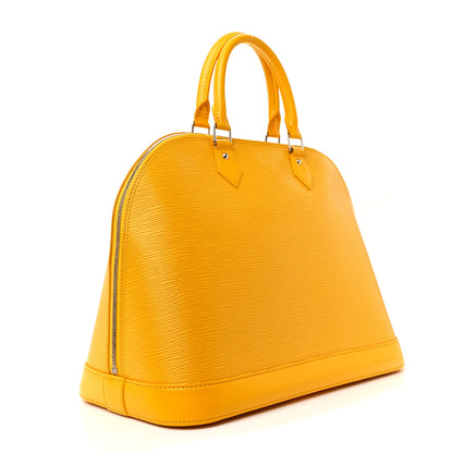 Louis Vuitton Epi Alma GM Citron 3 of 15