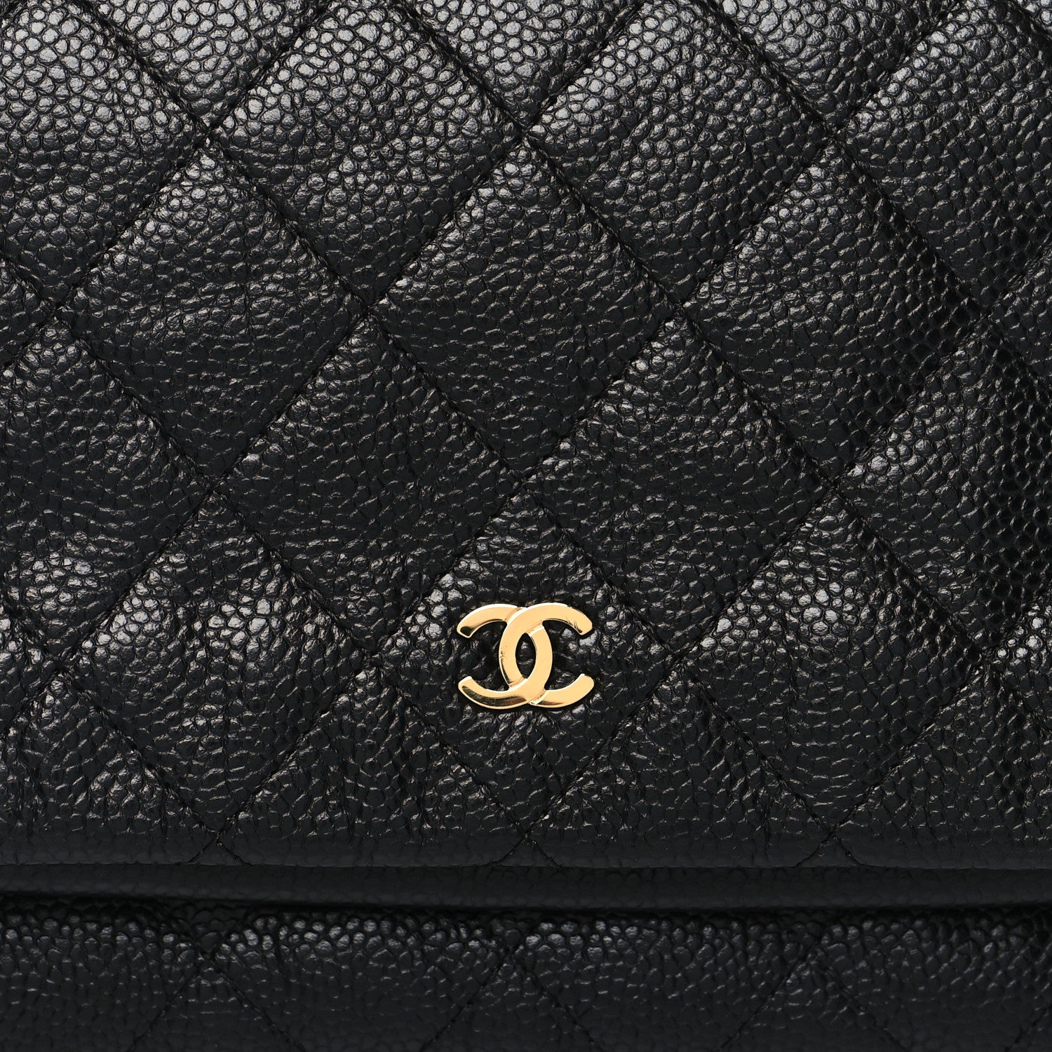 Chanel Caviar Quilted CC Beauty Clutch Black 10 of 12