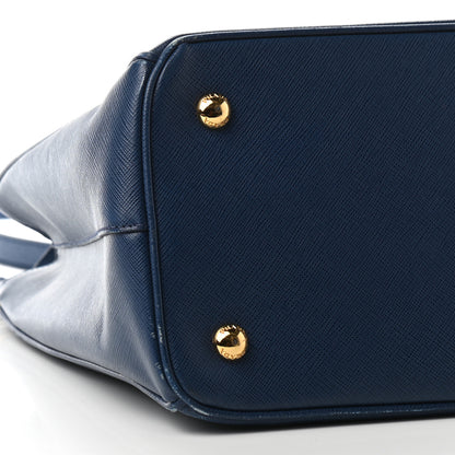 Prada Saffiano Lux Medium Tote Bluette 8 of 9