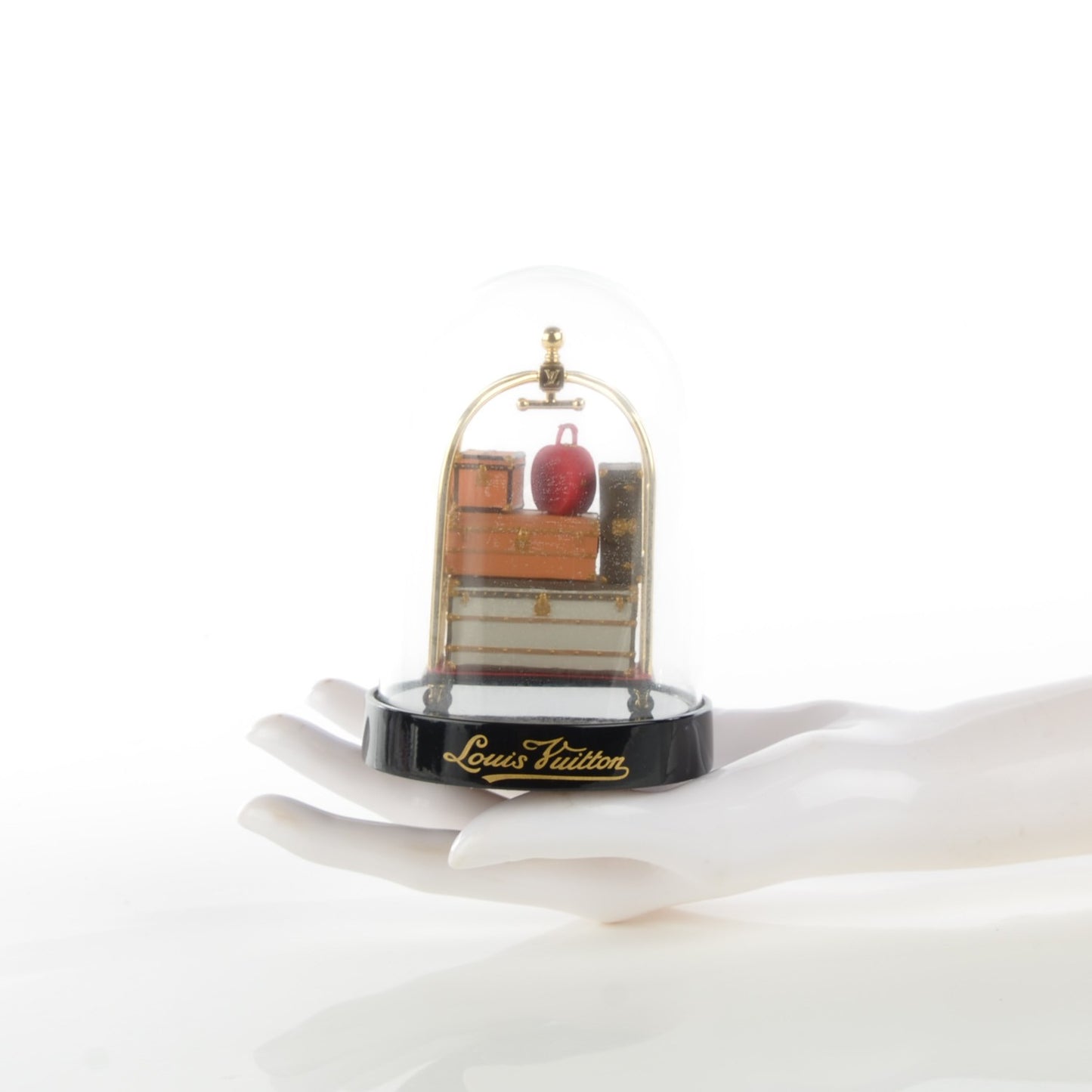 Glass Porters Trolley Dome Globe Boule