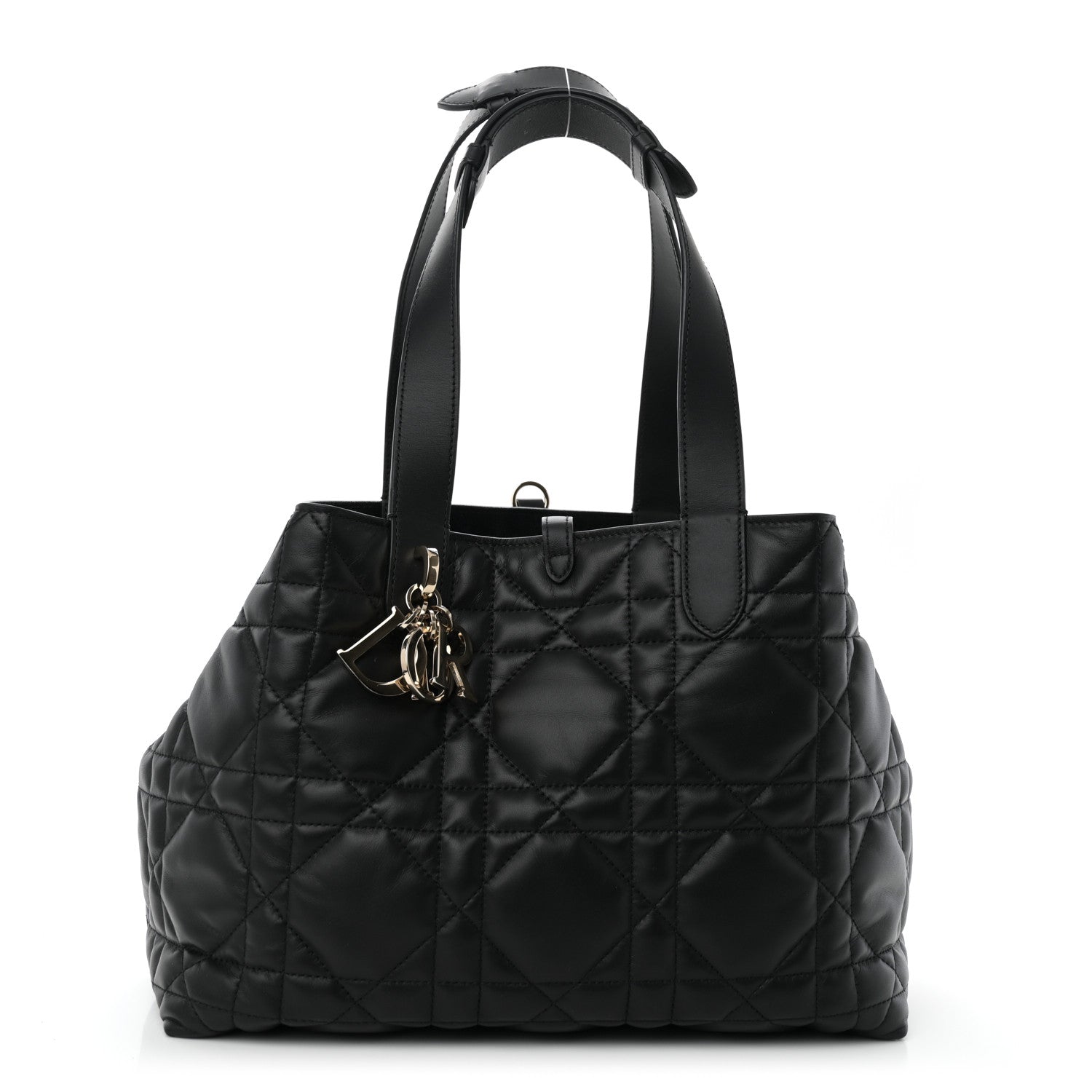 Christian Dior Calfskin Macrocannage Medium Toujours Black 1 of 11