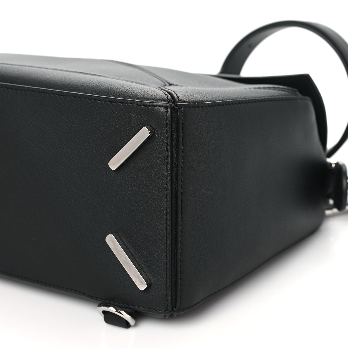Calfskin Medium Puzzle Bag Black