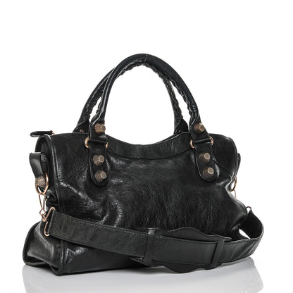 Balenciaga Agneau Giant 21 Rose Gold Hardware City Black 3 of 6