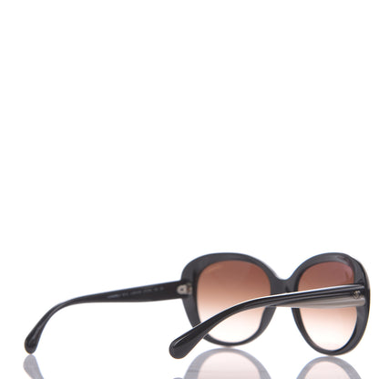 Chanel Signature Oval Sunglasses 5312 Black 4 of 9