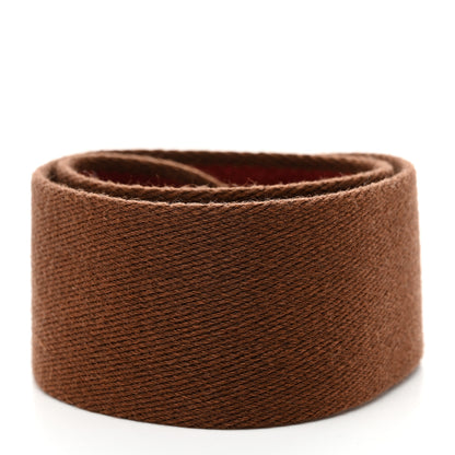 Hermes Toile Taurillon Clemence Shoulder Strap Orange Multicolor 2 of 4