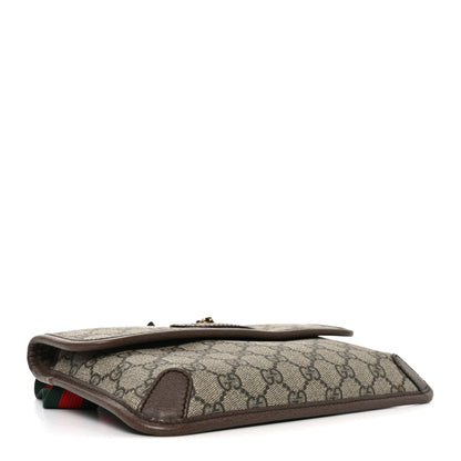 Gucci GG Supreme Monogram Neo Vintage Web Belt Bag Brown 3 of 10