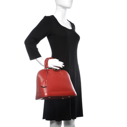Louis Vuitton Epi Alma PM Carmine 3 of 15