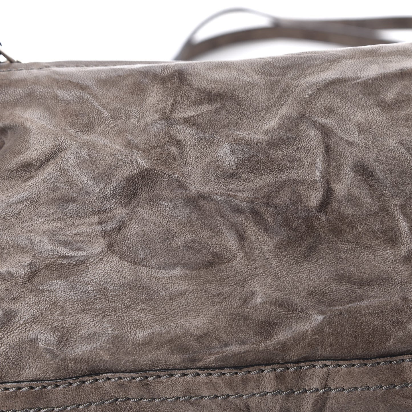 Tumbled Sheepskin Mini Pandora Charcoal