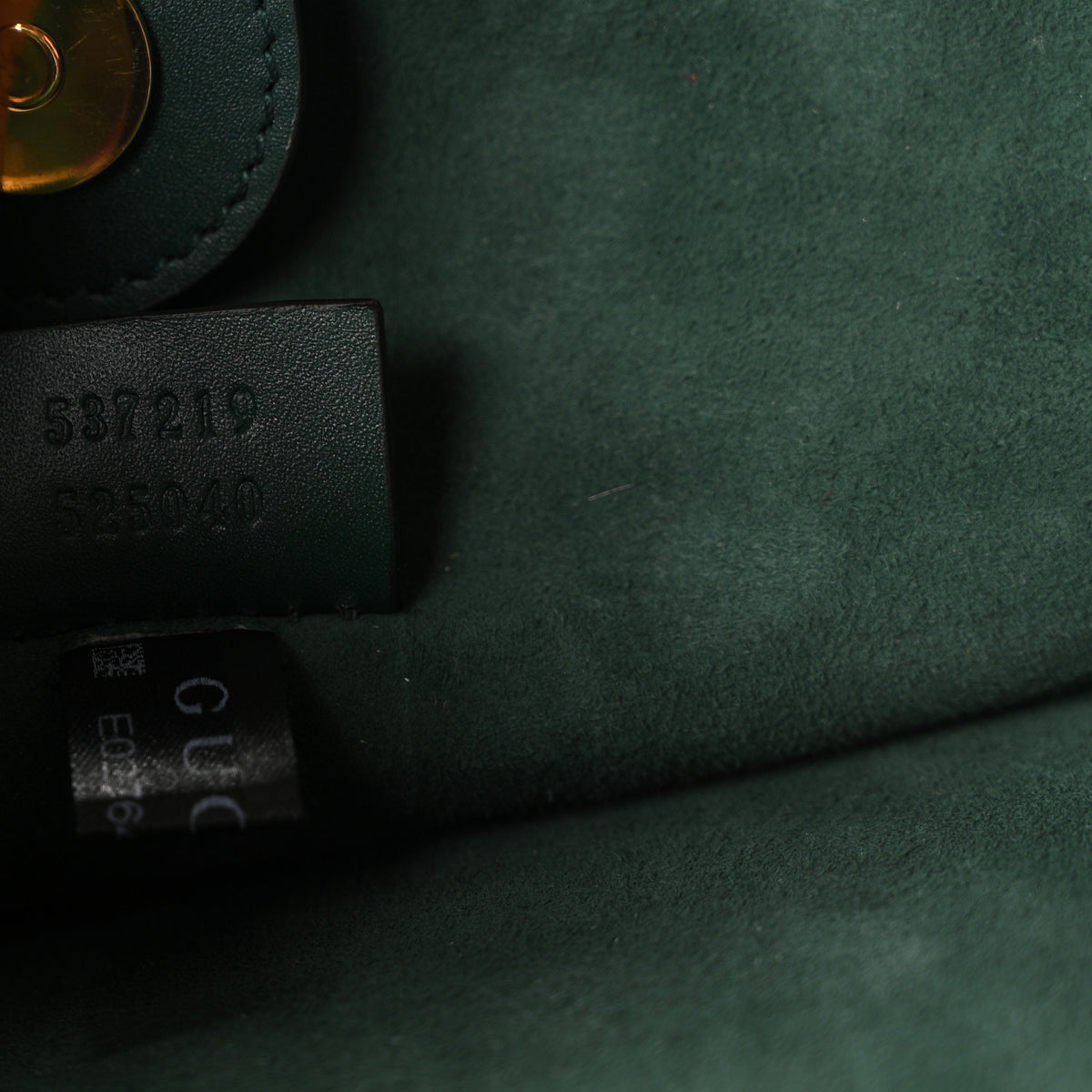 Gucci Snakeskin Large Rajah Chain Tote Green 8 of 11
