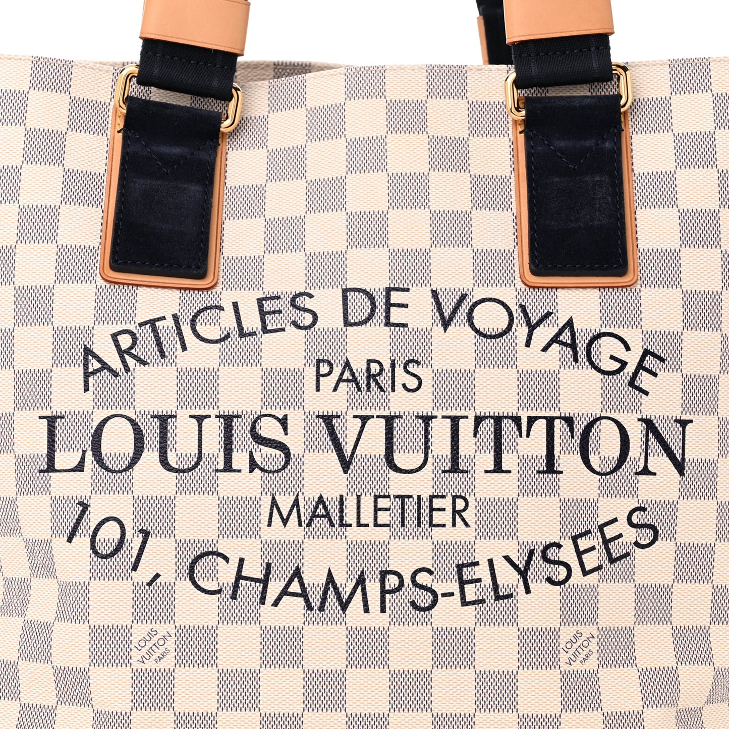 Damier Azur Beach Cabas