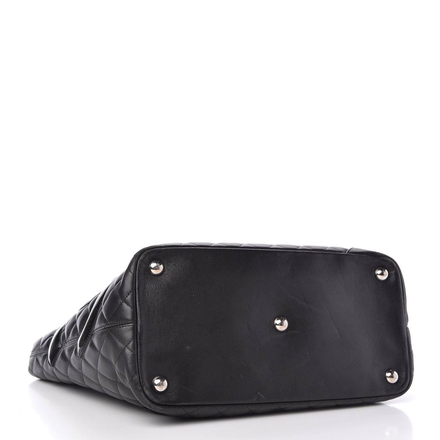 Chanel Calfskin Quilted Large Cambon Tote Black 4 of 9