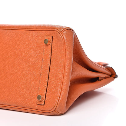 Hermes Togo Birkin 30 Orange 26 of 32
