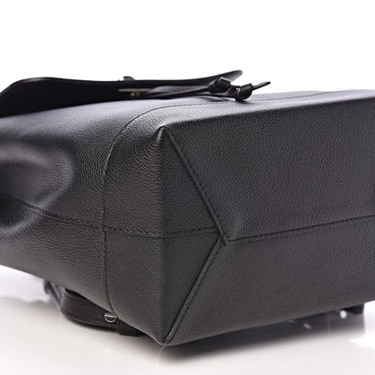 Louis Vuitton Calfskin Lockme Backpack Black 5 of 10