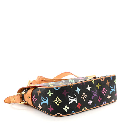 Louis Vuitton Monogram Multicolor Sologne Black 5 of 10