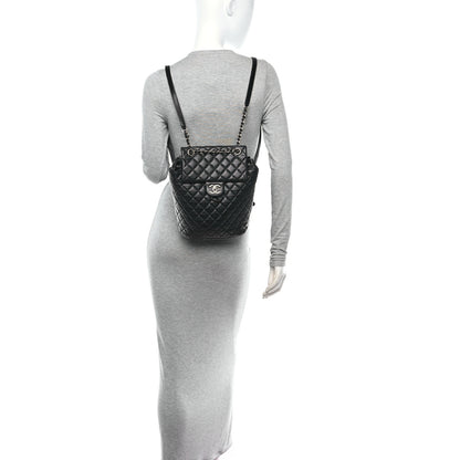 Chanel Lambskin Quilted Small Urban Spirit Backpack Black 2 of 11