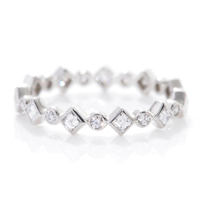 Tiffany Platinum Diamond Celebration Ring 6 4 of 4