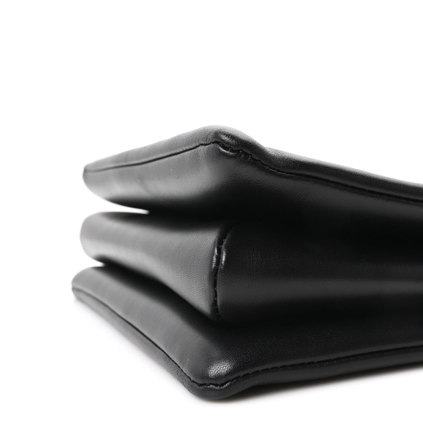 Lambskin Embossed Monogram Coussin PM Black