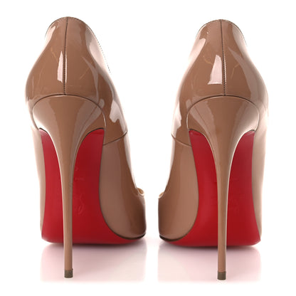 Christian Louboutin Patent So Kate 120 Pumps 41.5 Nude 6 of 12