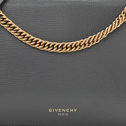 Givenchy Goatskin Suede Cross 3 Crossbody Bag Grey Aubergine 8 of 10