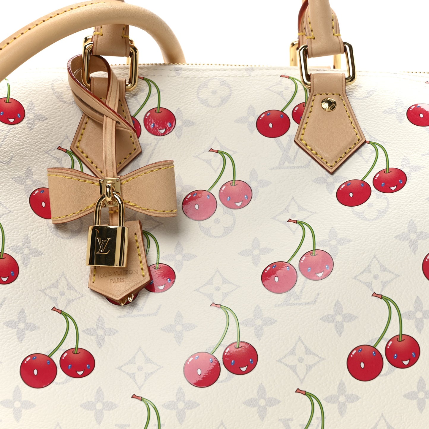LV X TM Monogram Cerises Speedy Soft Bandouliere 30