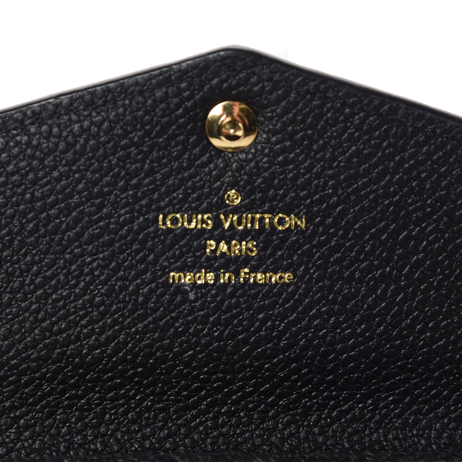 Louis Vuitton Empreinte Key Pouch Black 6 of 8