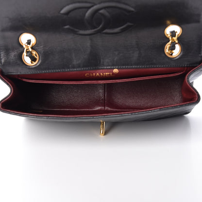 Chanel Lambskin Quilted Small Single Flap Black 5 of 10