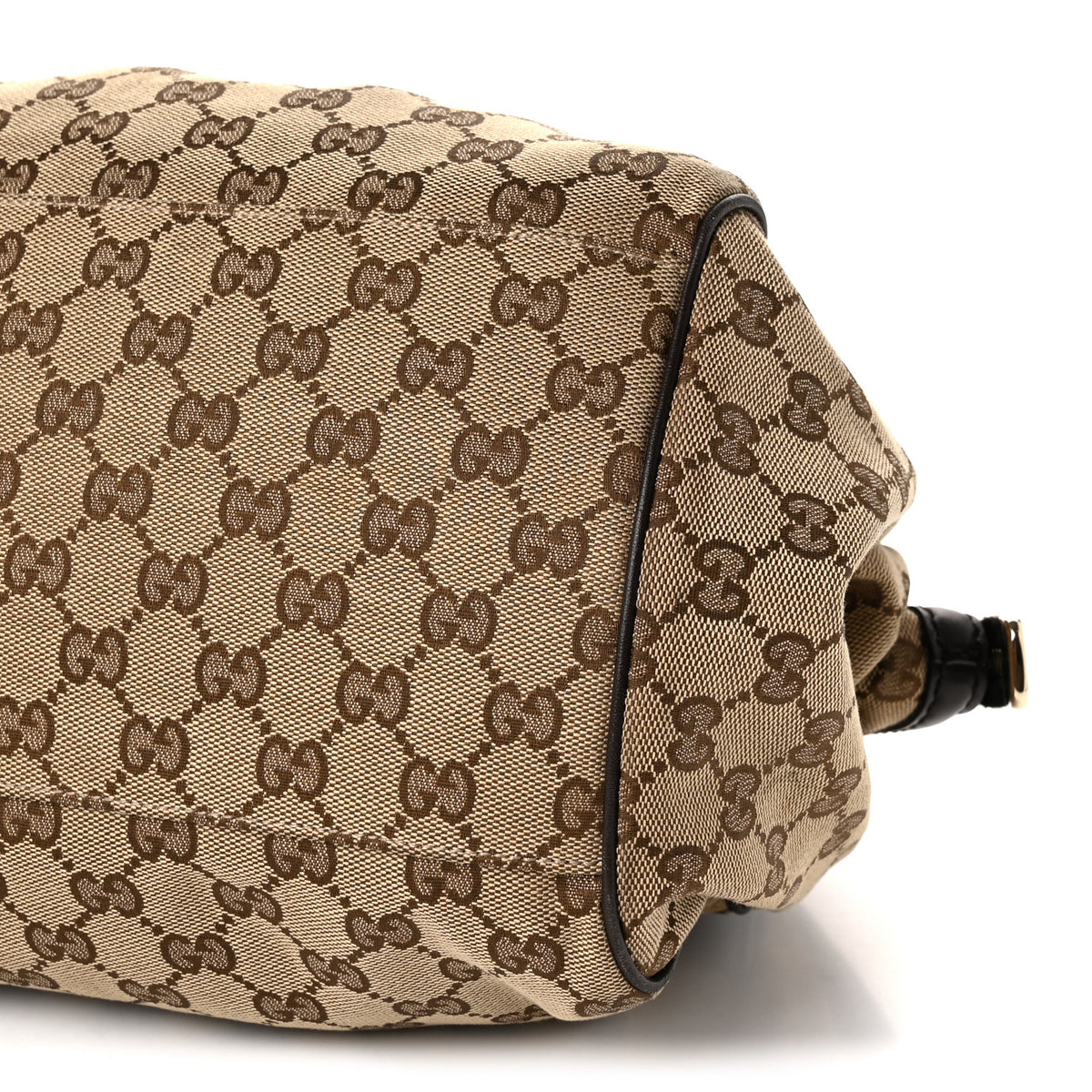 Gucci Monogram Medium Sukey Boston Bag Brown 10 of 11