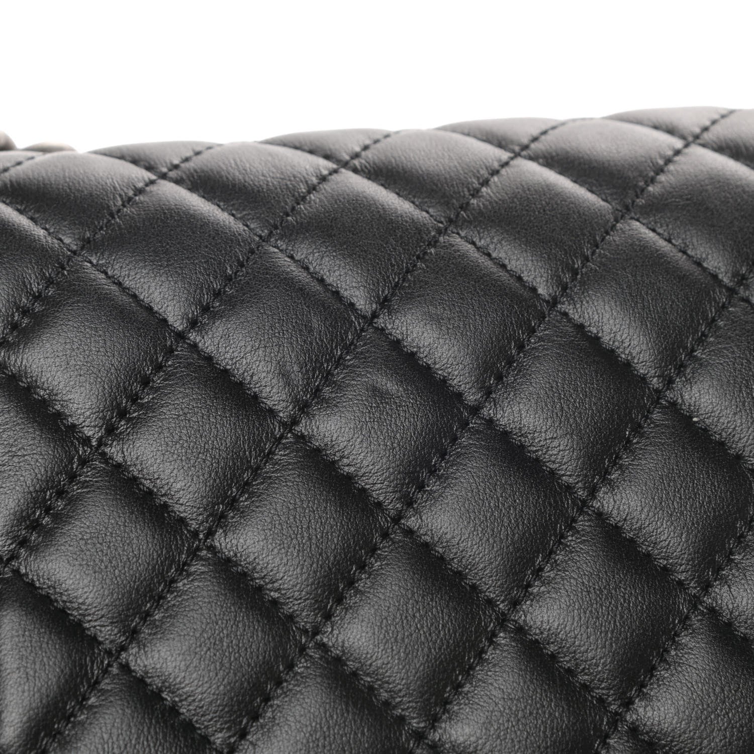 Chanel Calfskin Quilted Medium Boy Flap Black 11 of 13