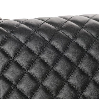 Chanel Calfskin Quilted Medium Boy Flap Black 11 of 13