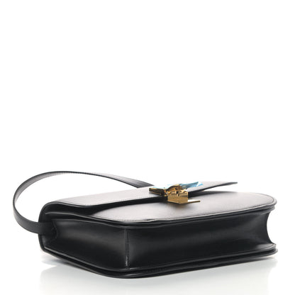 Celine Box Calfskin Medium Classic Box Flap Bag Black 3 of 6