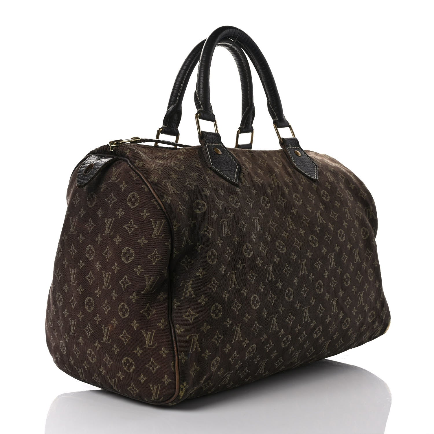Louis Vuitton Mini Lin Speedy 30 Ebene 3 of 10