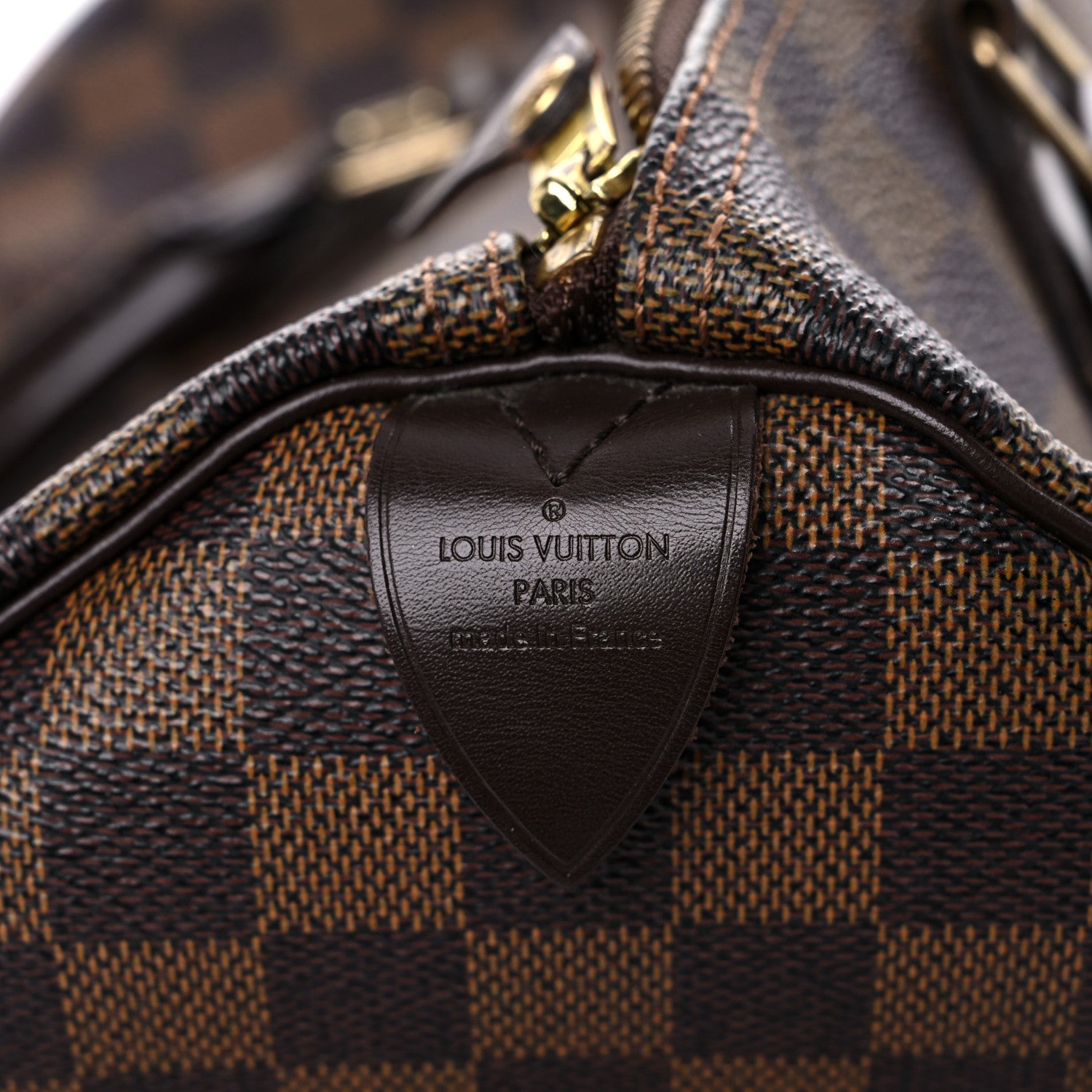 Louis Vuitton Damier Ebene Speedy 30 7 of 17