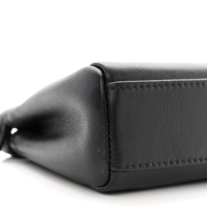 Fendi Nappa Micro Peekaboo Iconic Satchel Black 9 of 10