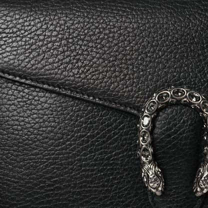 Gucci Calfskin Mini Dionysus Chain Wallet Black 14 of 17