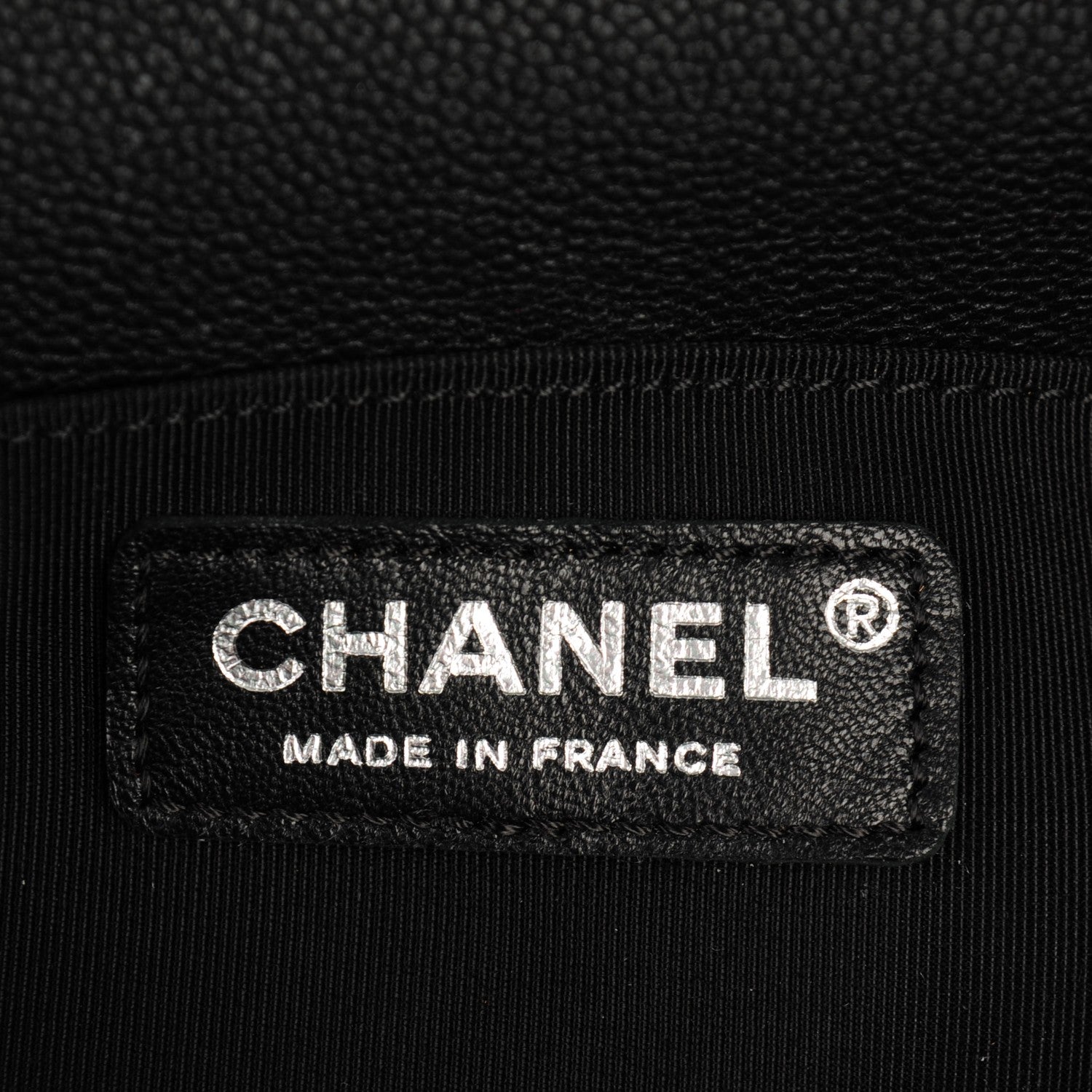 Chanel Caviar Quilted Medium Boy Flap Black 6 of 7