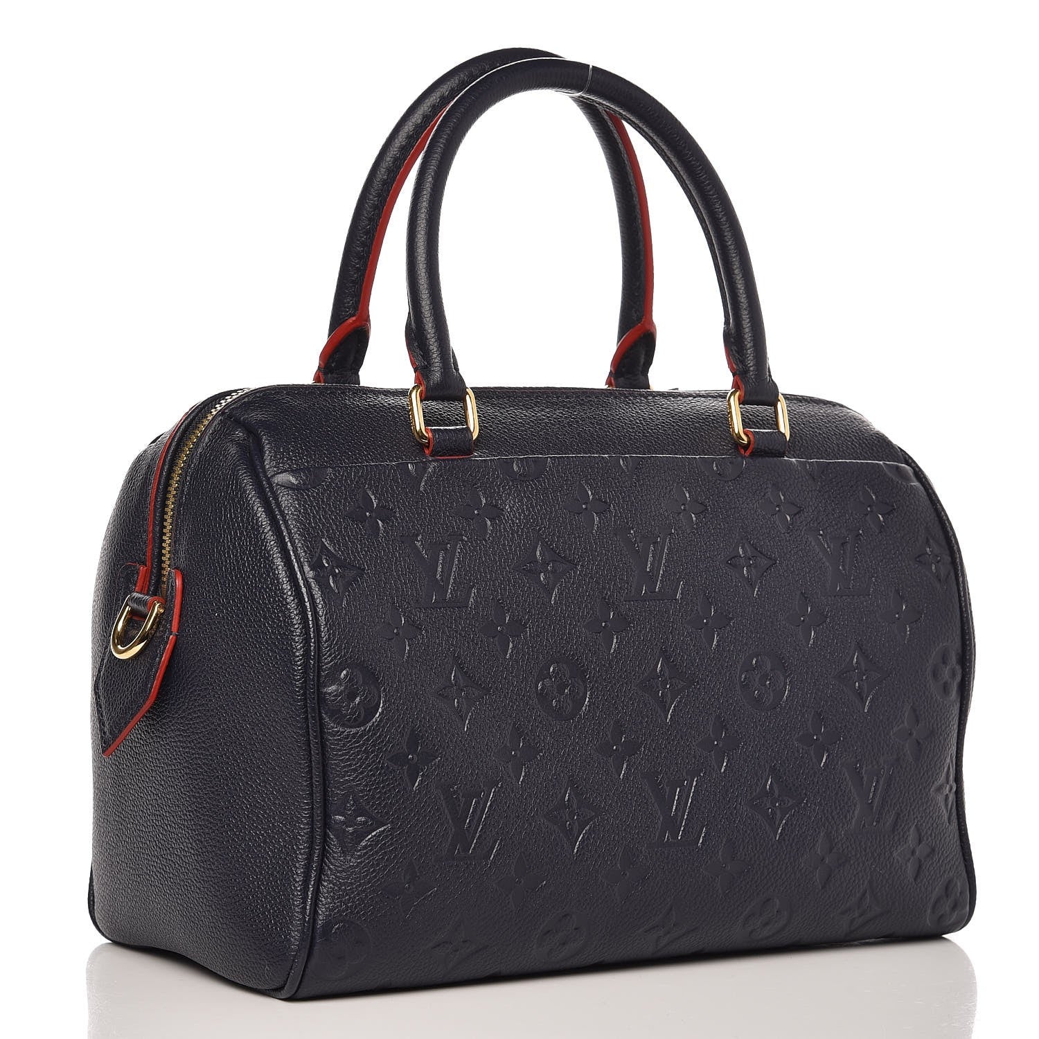 Louis Vuitton Empreinte Speedy Bandouliere 25 NM Marine Rouge 3 of 9
