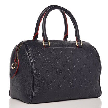 Louis Vuitton Empreinte Speedy Bandouliere 25 NM Marine Rouge 3 of 9