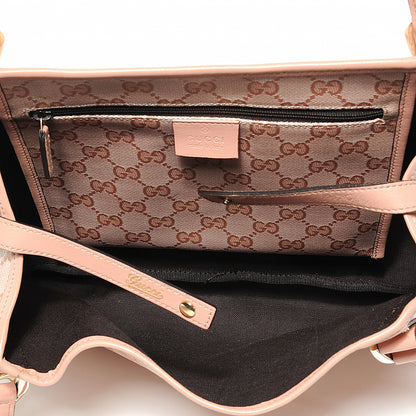 Gucci Crystal Monogram Medium Abbey Shoulder Bag Blush 5 of 8