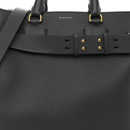 Burberry Marais Calfskin Medium Belt Bag Charcoal Grey 9 of 12