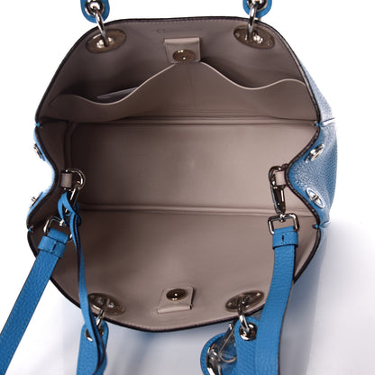 Christian Dior Bullcalf Medium Diorissimo Tote Bleu Nosy 9 of 18