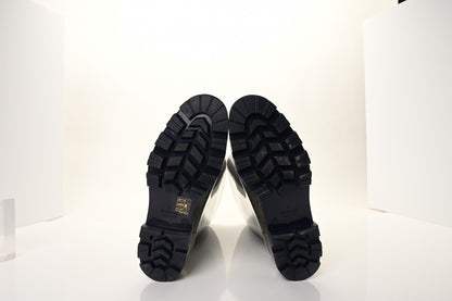 Gucci Rubber Monogram Rain Boots 37 Transparent Blue 10 of 14