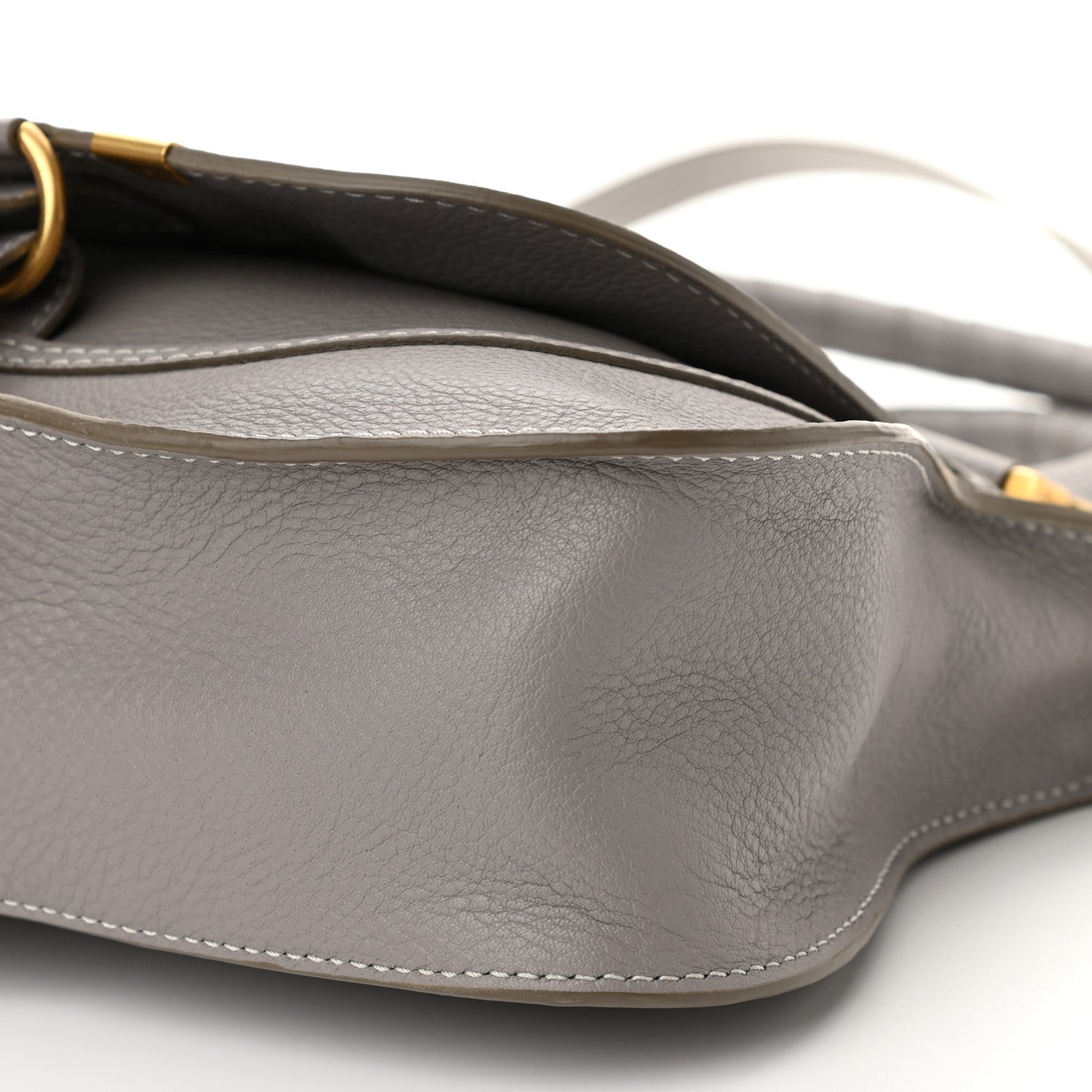Chloe Calfskin Small Marcie Satchel Cashmere Grey 8 of 11