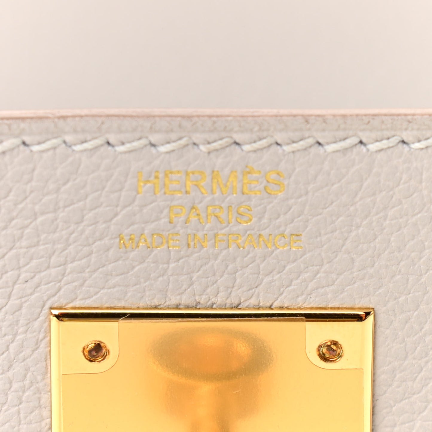 Evercolor Kelly Retourne 28 Gris Perle