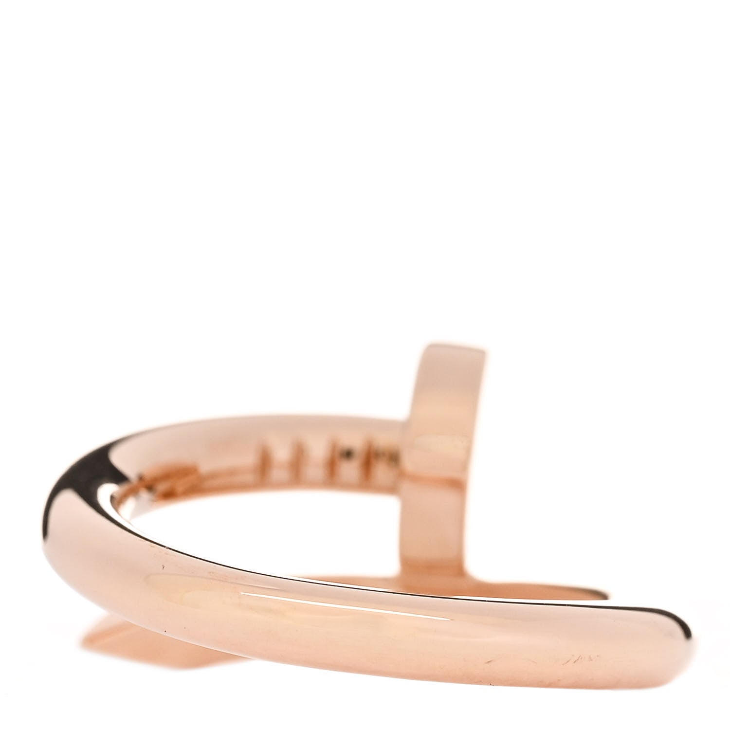Cartier 18K Pink Gold Juste Un Clou Ring 47 4 3 of 4