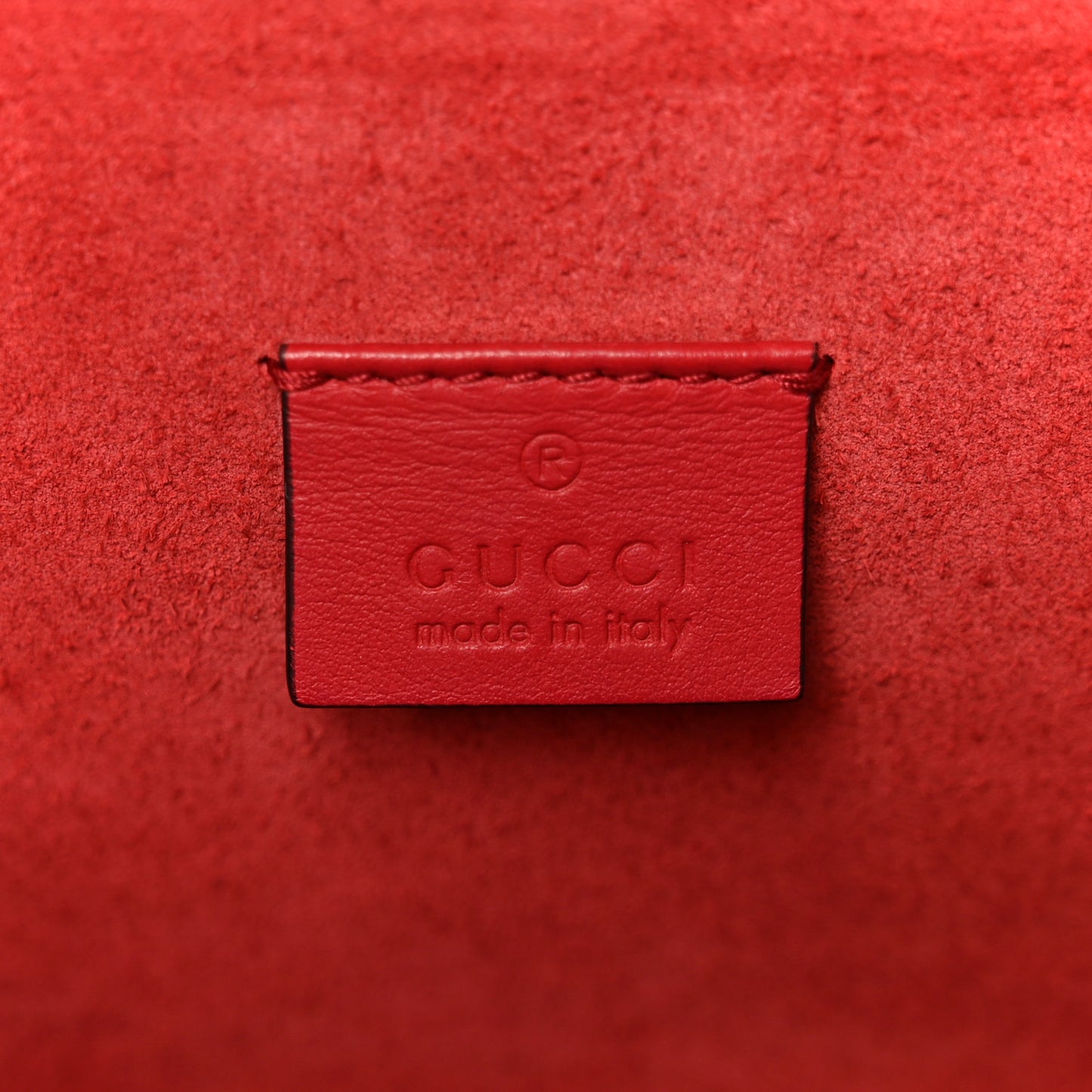 GG Supreme Monogram Small Dionysus Shoulder Bag Red