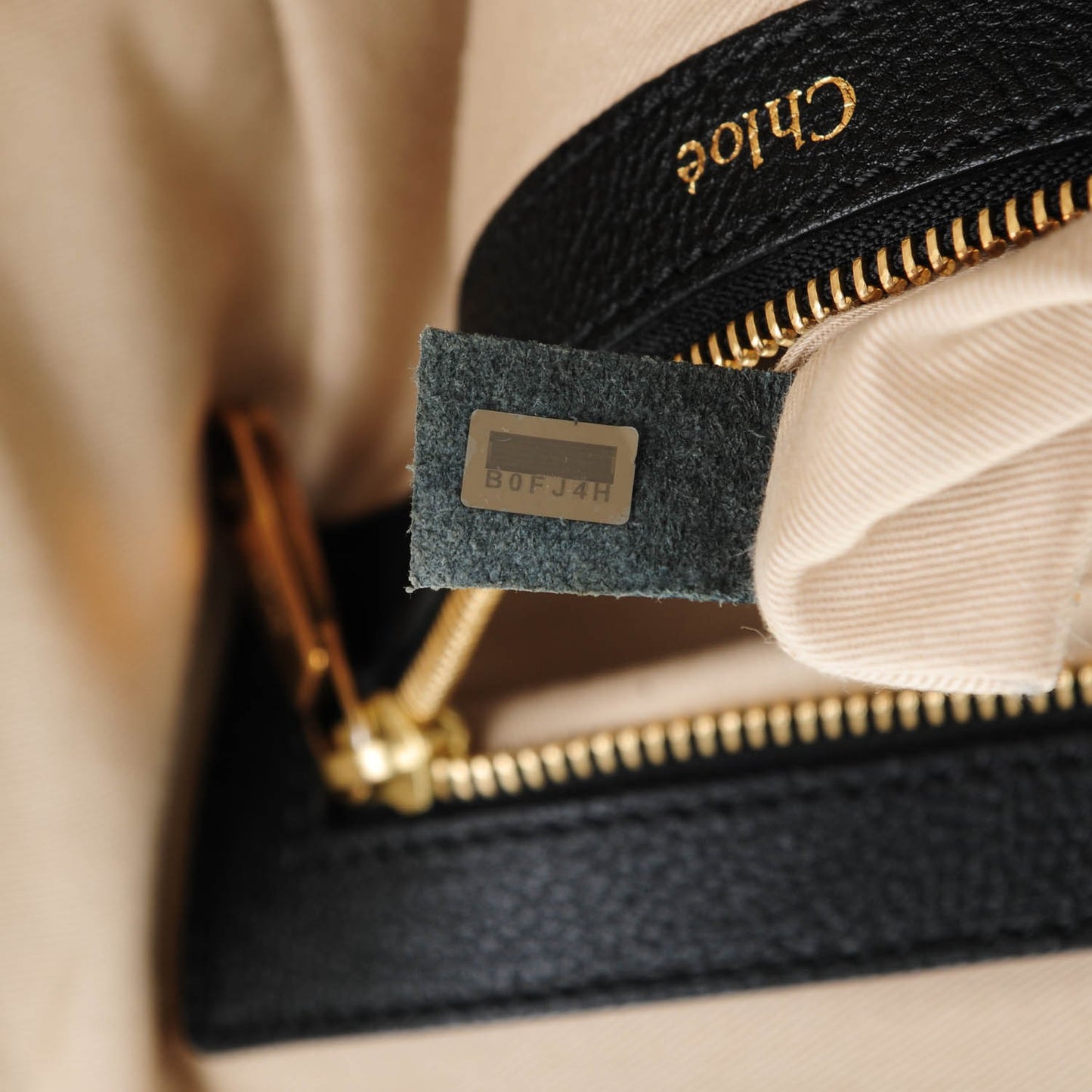 Calfskin Georgia Dome Bag Black