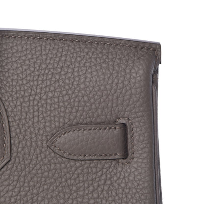 Hermes Togo Birkin 30 Etain 11 of 38