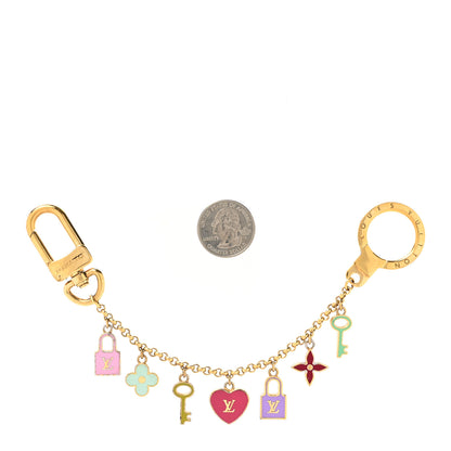 Louis Vuitton Enamel Pretty Charms Key Chain Holder Bag Charm 2 of 3
