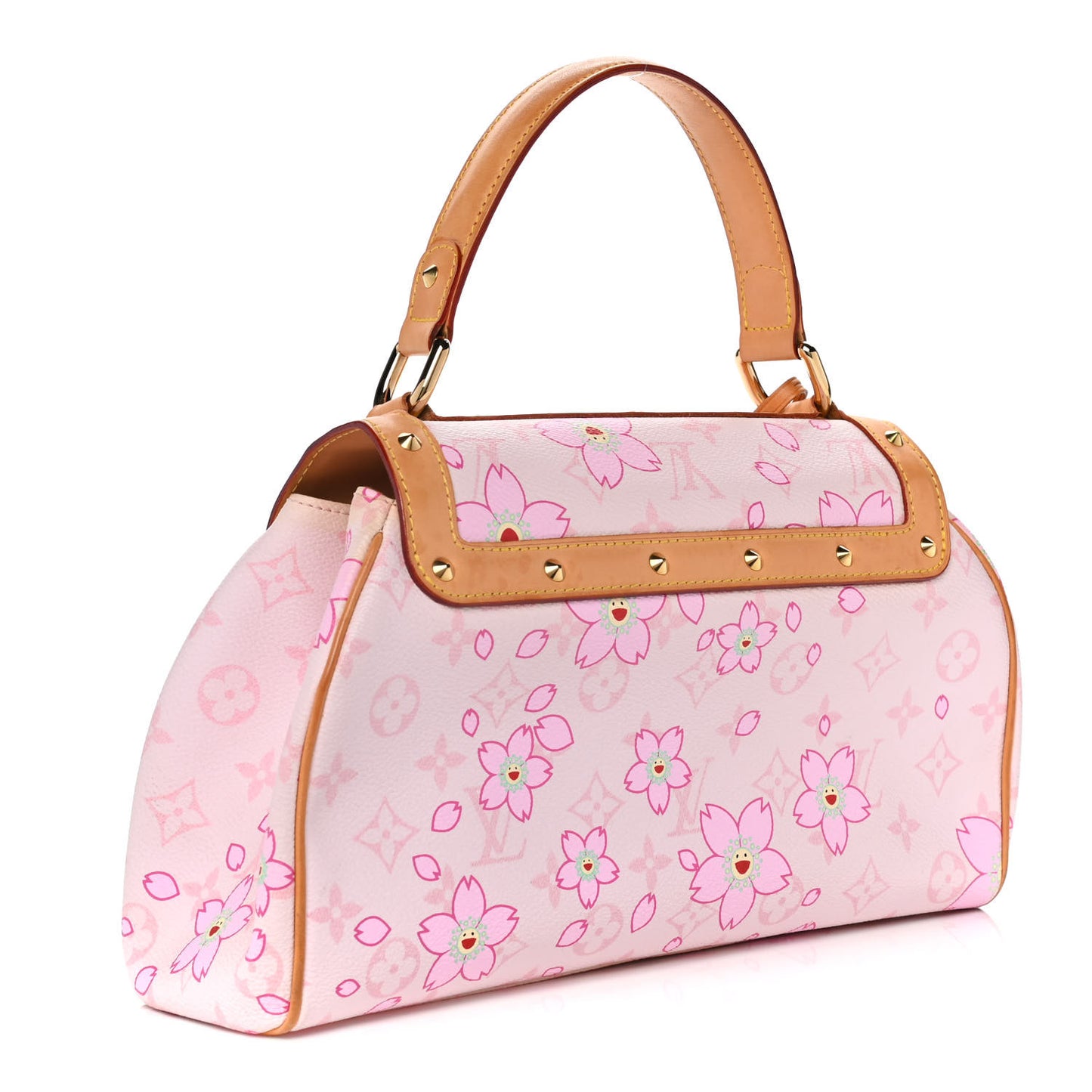 Monogram Cherry Blossom Sac Retro Pink
